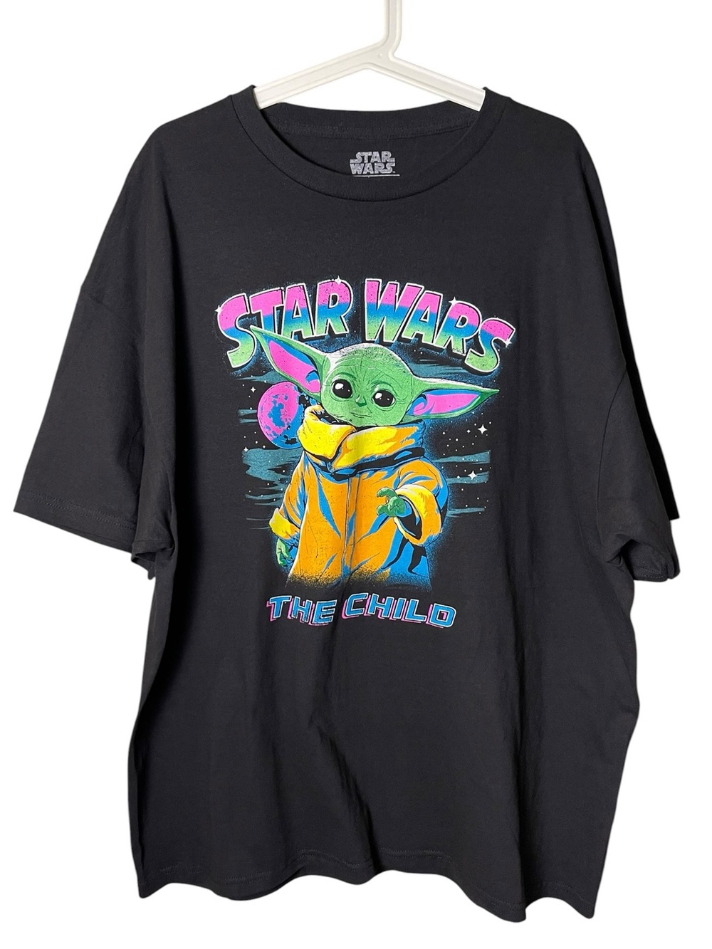 NWOT Star Wars The Mandalorian Cosmic Grogu Girls Baby T-Shirt 2X